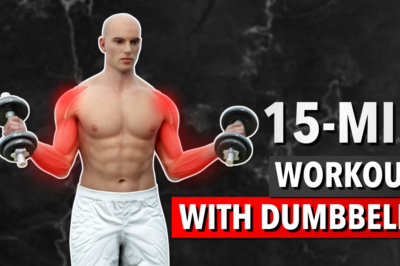 15-Minute Dumbbell Workout To Keep Your Arms In Shape