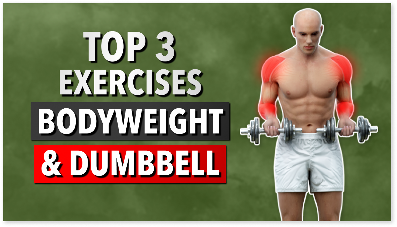 Top 3 Arm And Shoulder Exercises You Should Try Bodyweight And Dumbbell Oscar S Gym Workouts And