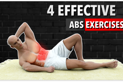 4 Effective Abs Exercises To Do Every Day (No Equipment)
