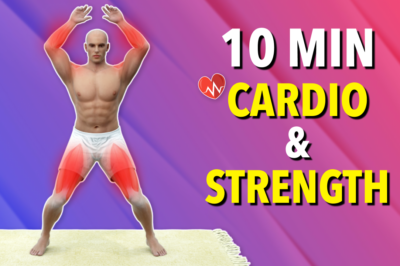 10-min Fat-Burning Fusion: Cardio and Strength Training (no equipment)