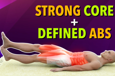 Strong Core And Defined Abdomen At Home (No Equip)