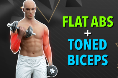 Flat Abs + Toned Biceps Workout: Weight-bearing and Dumbbell Exercises