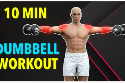 10 Min Dumbbell Workout – Bigger Arms & Shoulders Workout