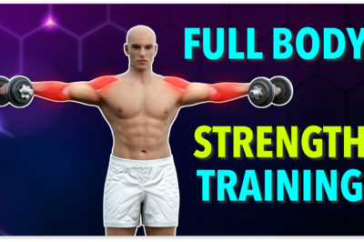 Power Up Your Workout Routine With This Full Body Strength Training (Dumbbell + Bodyweight)