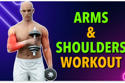 13 Minutes Arms & Shoulders: Dumbbell Biceps + Triceps + Deltoids