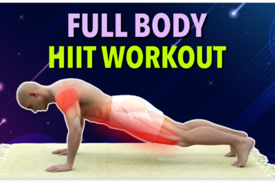 15 Min Full Body HIIT Workout (No Repeat, No Equipment)