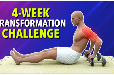 Transform Your Body In 4 Weeks With This Workout (Dumbbells & Bodyweight Exercise)