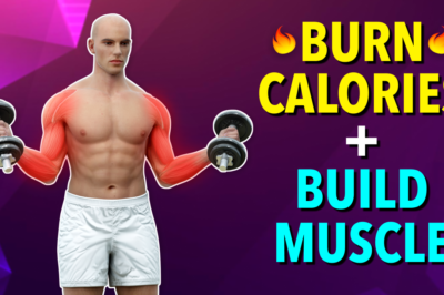 30-Min Full Body Cardio & Weight Workout: Burn Calories + Build Muscle