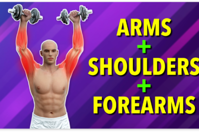 13-min Exercise For Stronger Arms, Shoulders and Forearms With Dumbbells