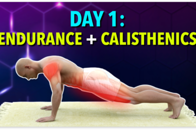 The Speediest Way To Get Lean Day 1: Endurance + Calisthenics