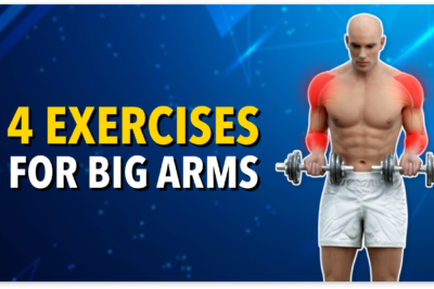4 Dumbbell Exercises For Big Arms (3 Sets)