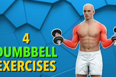 4 Dumbbell Exercises For Arms And Shoulders