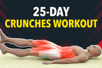 25-Day Crunches Workout: Flat Abs + Strong Core