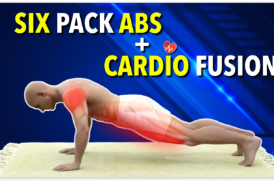HOW TO GET A SIX PACK ABS FASTER (ABS + CARDIO FUSION)