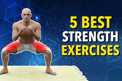 5 BEST STRENGHT TRAINING EXERCISES (DUMBBELLS & CALISTHENICS)