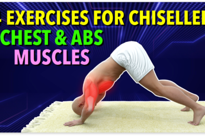 4 Best Exercises for Chiseled Chest and Abs Muscles