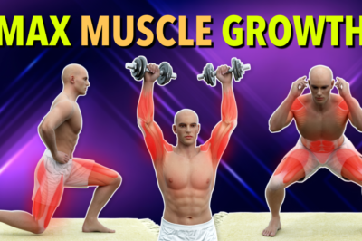 Nutrition and these exercises can help you maximize muscle growth