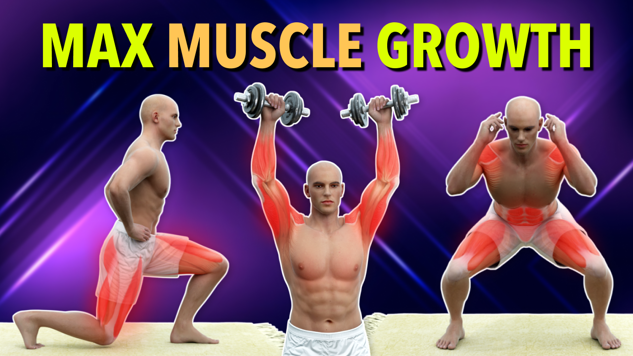 Nutrition and these exercises can help you maximize muscle growth ...