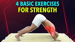 4 Basic Body weight Exercises for Muscle Strength