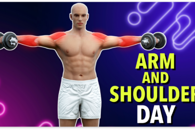 4 Dumbbell Exercises – Arm and Shoulder Day Workout